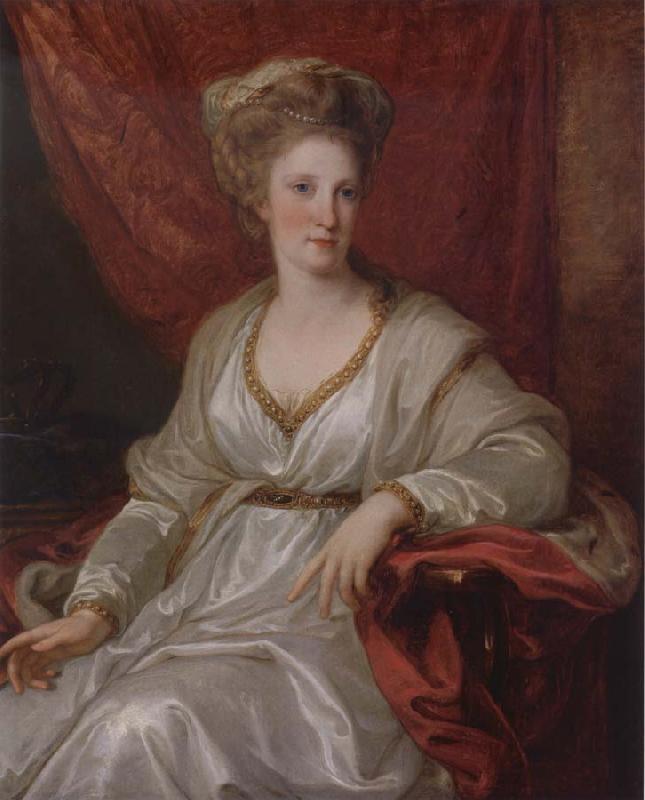 Angelica Kauffmann Bildnis Maria Karoline von Osterreich,konigin von Neapel oil painting picture